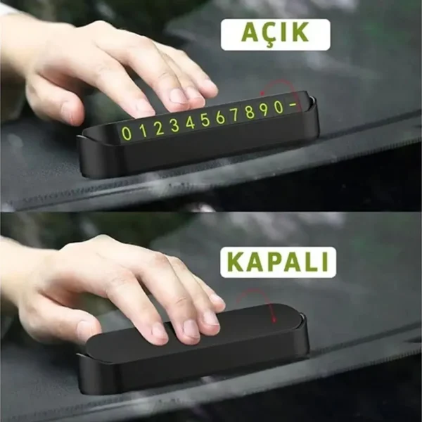 Araç Fosforlu Numaratör Aç-Kapa - Görsel 6